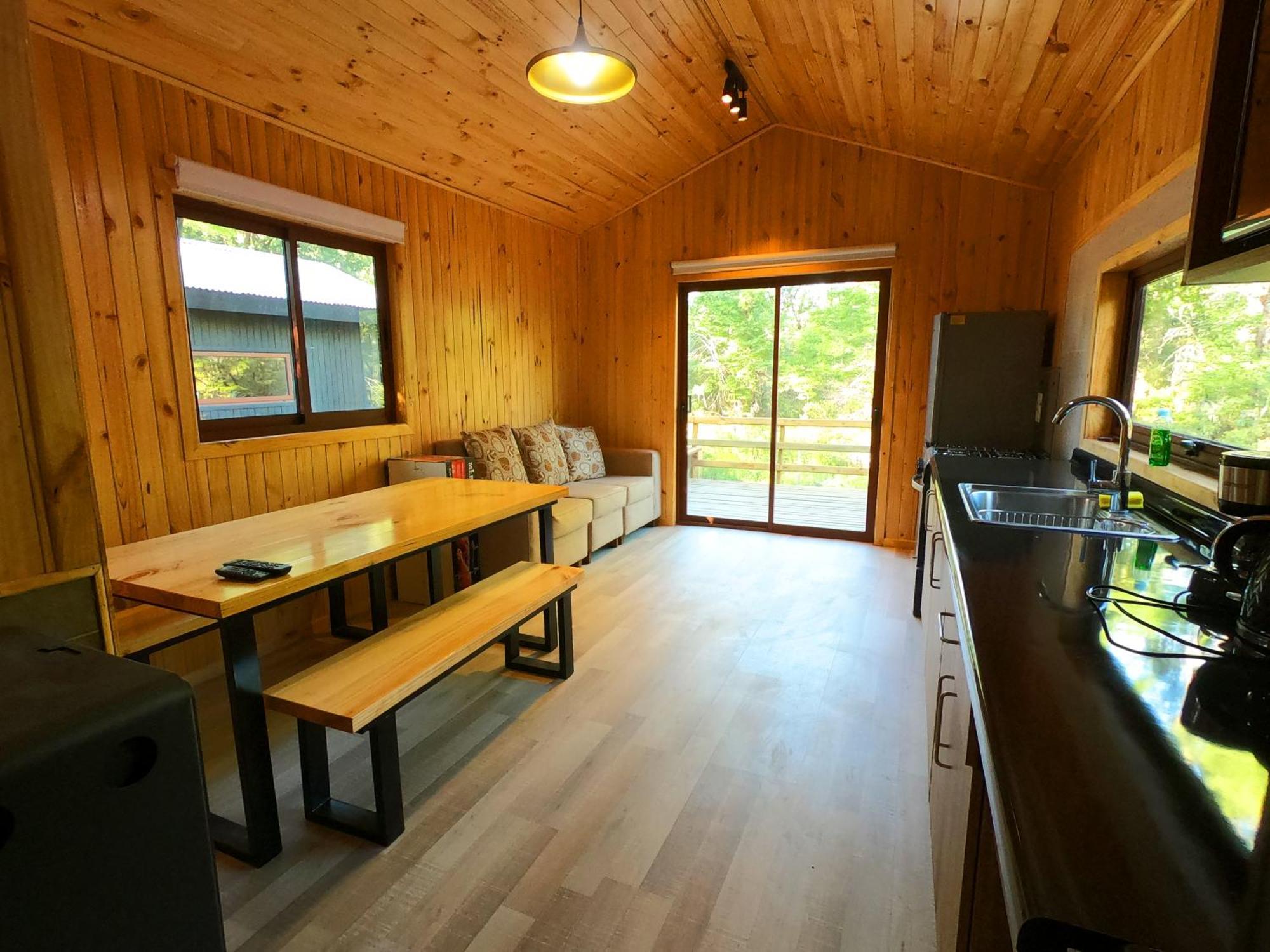 Cabanas Kalinaw Las Trancas Bagian luar foto